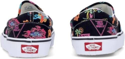 Vans Lage Slip-on Sneakers Zwart neon Multicolor Heren