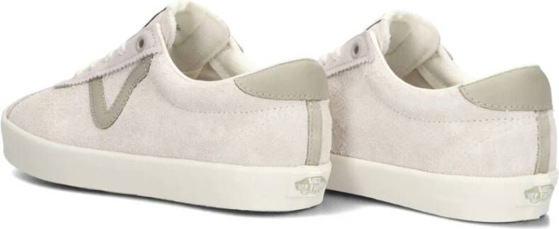 Vans Lage Sport Sneakers Beige Groen Grijs White Dames