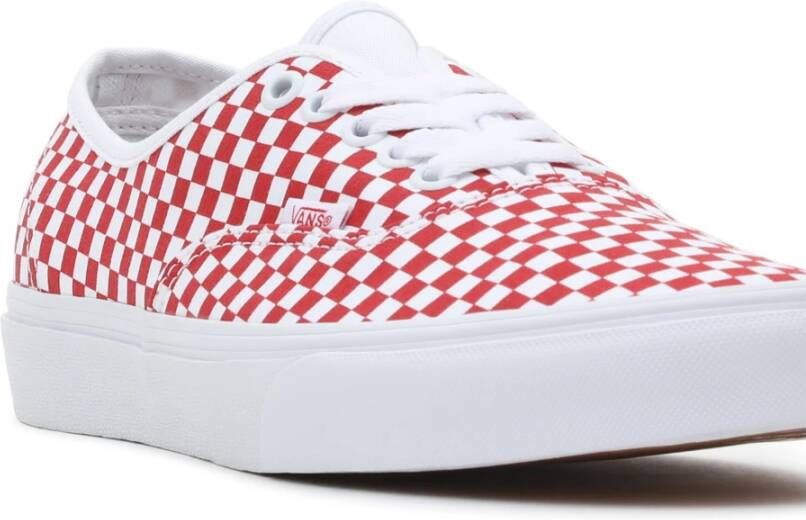 Vans Lage-Top Authentieke Skateboard Sneakers Red Heren