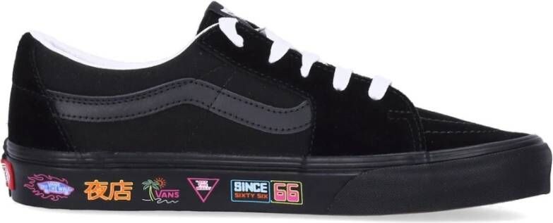 Vans Lage Top Sneaker Zwart Neon Black Heren