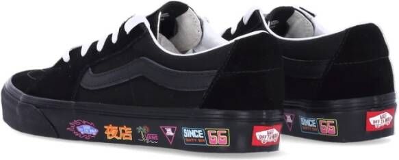 Vans Lage Top Sneaker Zwart Neon Black Heren