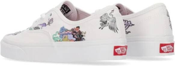 Vans Lage Top Veterschoen Sneaker White Dames