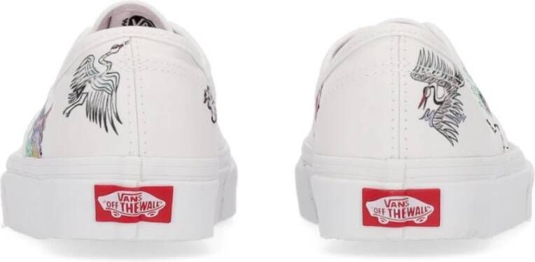 Vans Lage Top Veterschoen Sneaker White Dames