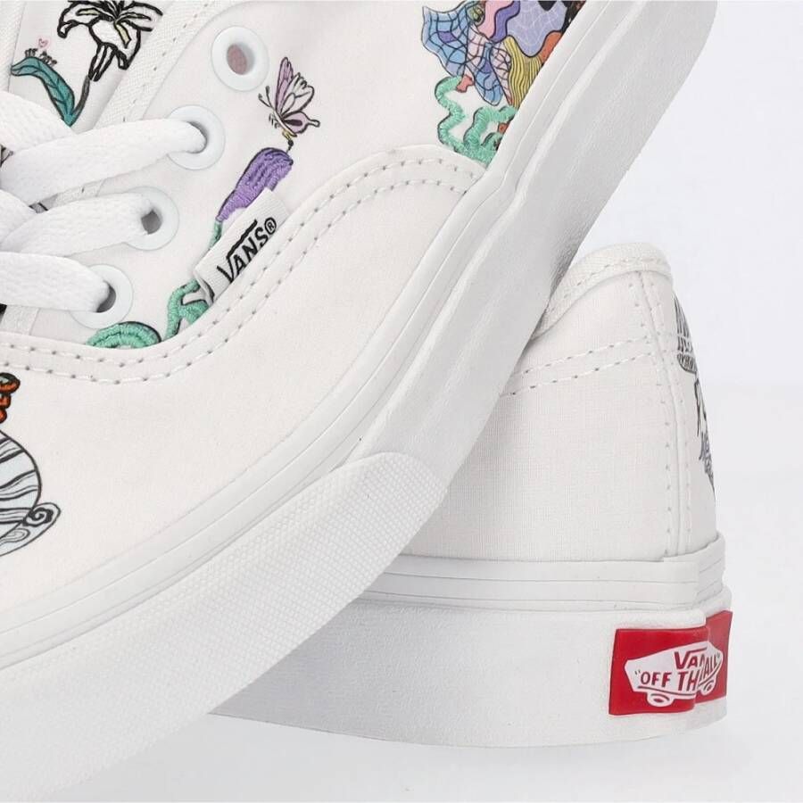 Vans Lage Top Veterschoen Sneaker White Dames