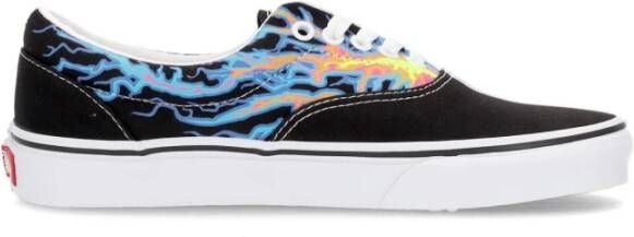 Vans Lage Vlam Sneaker Zwart Wit Black Heren