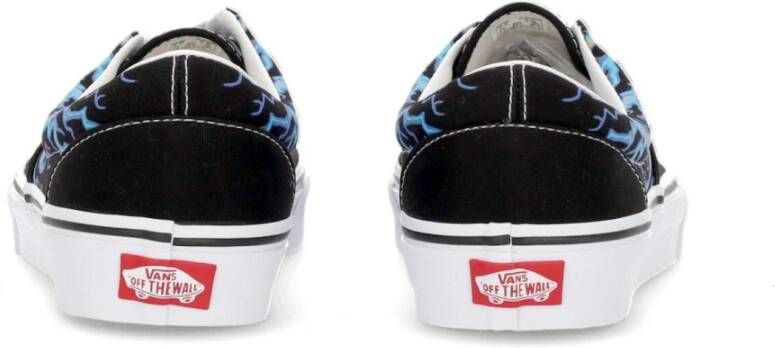 Vans Lage Vlam Sneaker Zwart Wit Black Heren