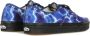 Vans Lage Zwarte Blauwe Sneaker Bliksemstijl Blue Heren - Thumbnail 6