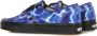 Vans Lage Zwarte Blauwe Sneaker Bliksemstijl Blue Heren - Thumbnail 8