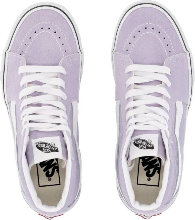 Vans Lavendel Hoge Sneaker Purple Heren