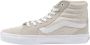 Vans Leren Dames Hi-Top Schoenen Beige Dames - Thumbnail 3