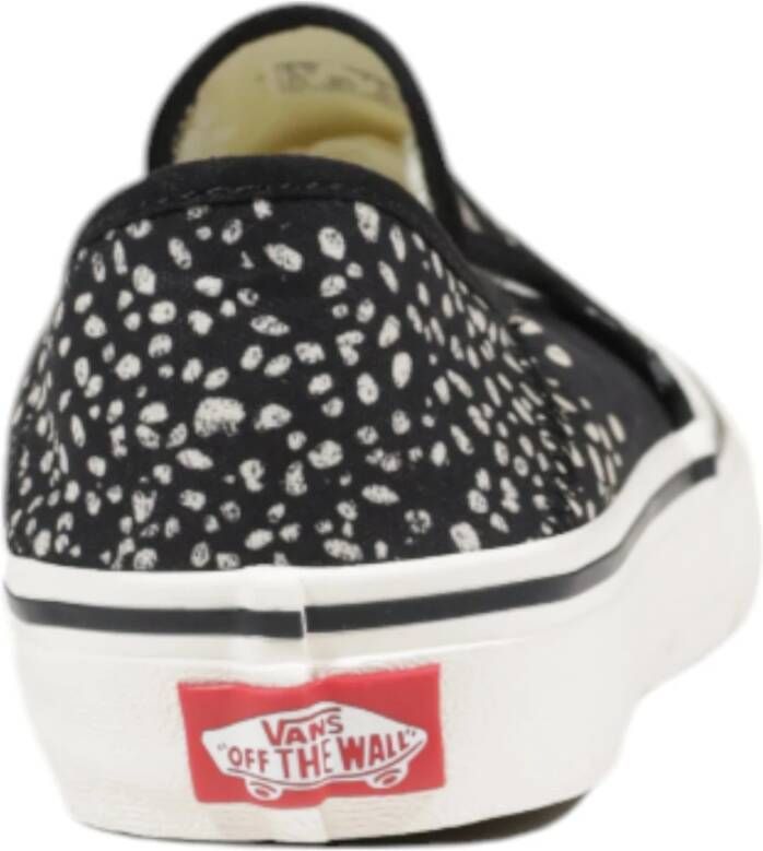 Vans Leren Damesschoenen Herfst Winter Collectie Black Dames