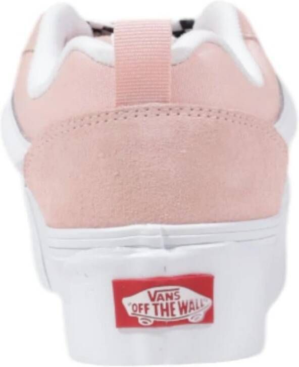 Vans Leren Sneaker Dames Herfst Winter Collectie Pink Dames