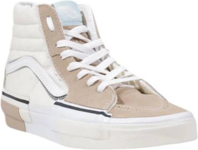 Vans Leren sneaker voor mannen Beige Heren