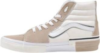 Vans Leren sneaker voor mannen Beige Heren