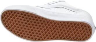 Vans Leren Vetersneaker White Heren