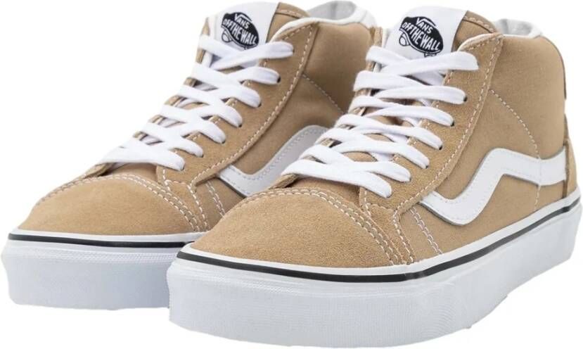 Vans Mid Skool 37 Sneakers Beige Heren