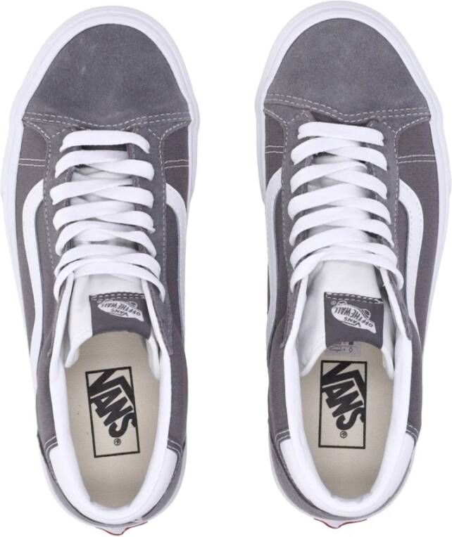 Vans Mid Skool Sneaker Pewter Wit Gray Heren