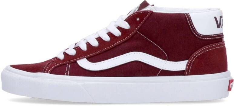 Vans Mid Skool Sneaker Port Royale Wit Brown Heren