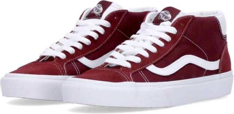 Vans Mid Skool Sneaker Port Royale Wit Brown Heren