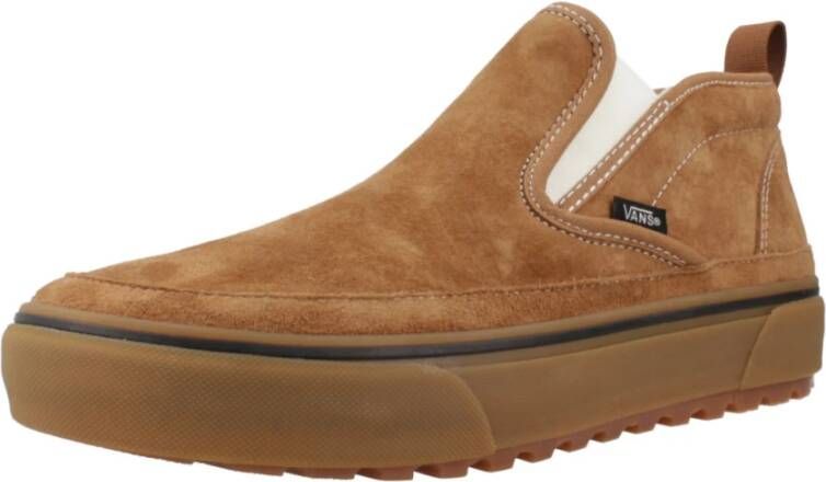 Vans Mid Slip-On Loafers Brown Heren