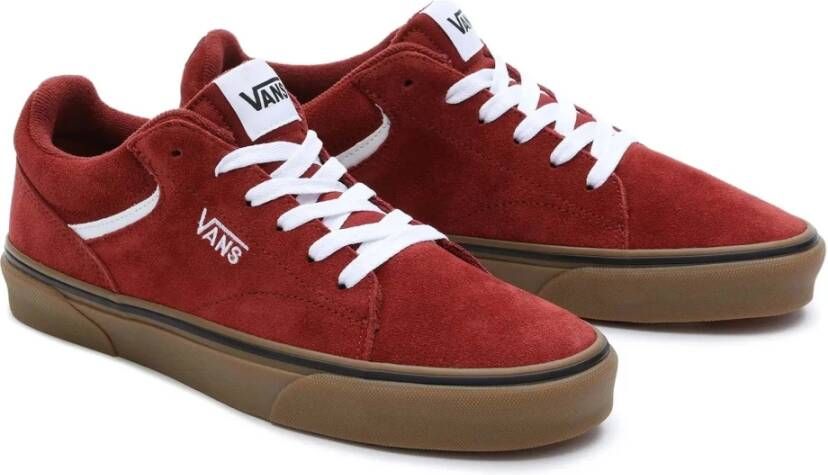 Vans MN Seldan Sneakers Red Heren