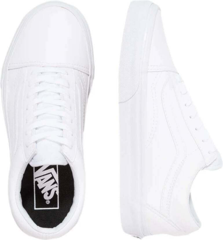 Vans Old Skool Classic Tumble True Sneakers White Dames