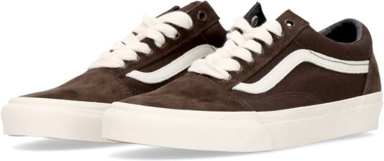 Vans Oversized Lace Sneakers Bruin Zwart Brown Heren