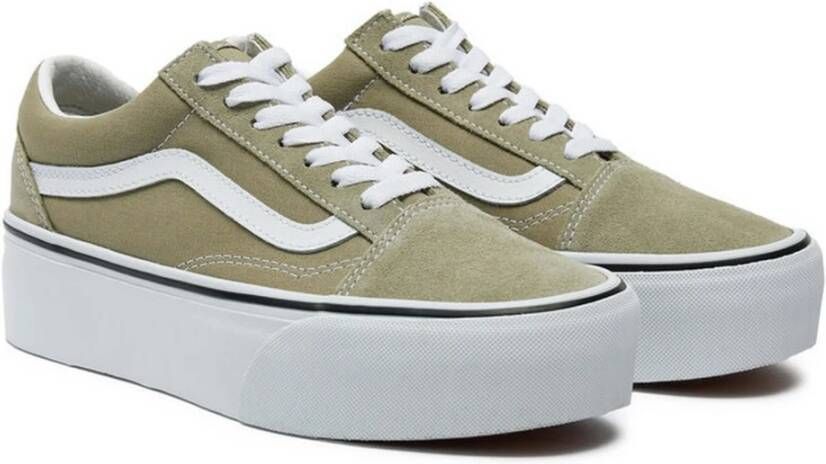 Vans Old Skool Stackform Sneakers Green Dames