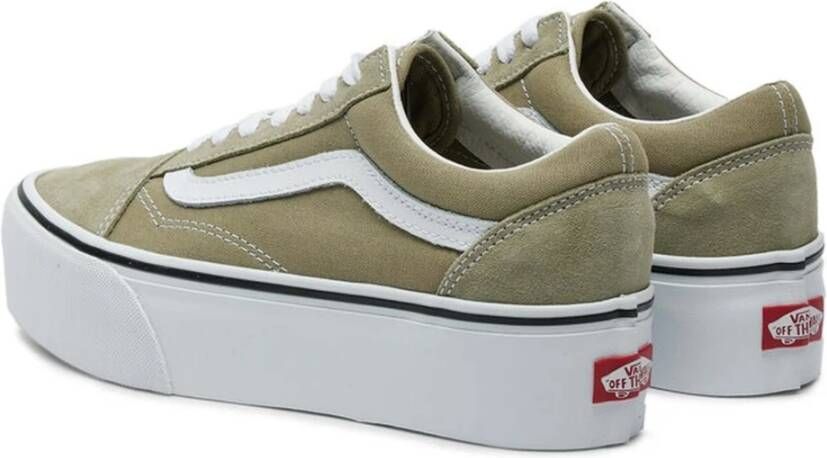 Vans Old Skool Stackform Sneakers Green Dames