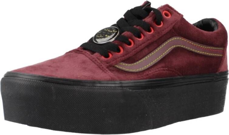 Vans Old Skool Stackform Sneakers Red Dames