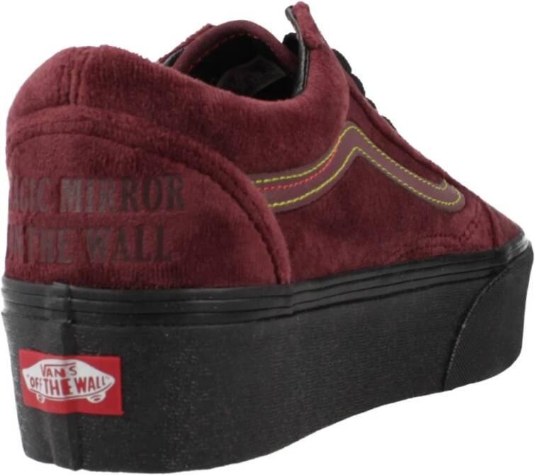 Vans Old Skool Stackform Sneakers Red Dames