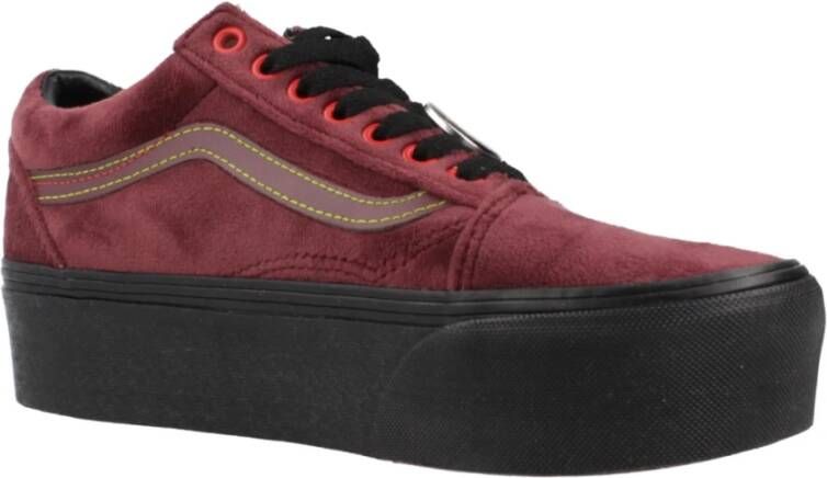 Vans Old Skool Stackform Sneakers Red Dames