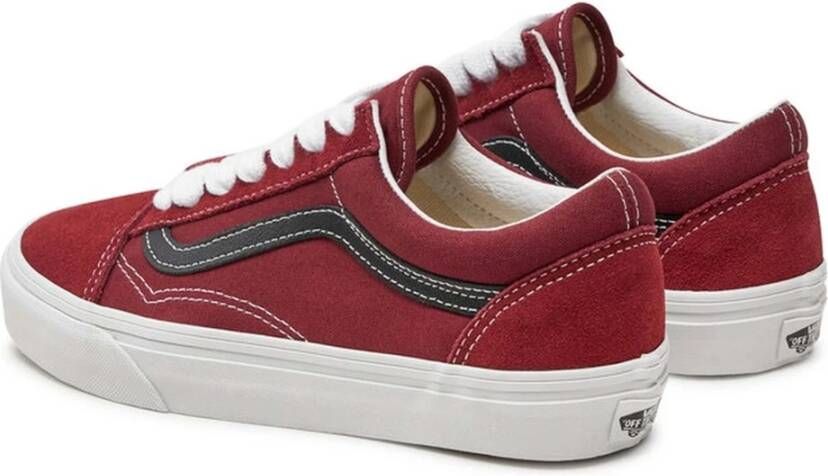 Vans Oude Skool Sneakers Red Heren