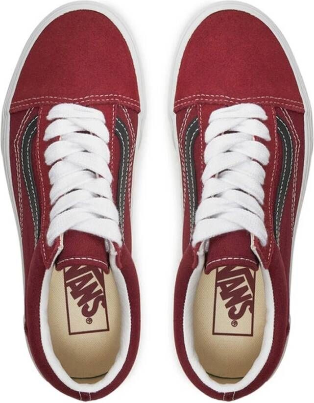 Vans Oude Skool Sneakers Red Heren