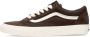 Vans Oversized Lace Lage Schoen Bruin Zwart Brown Heren - Thumbnail 2