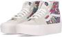 Vans Paisley Bloom Hoge Sneaker Multicolor Dames - Thumbnail 3