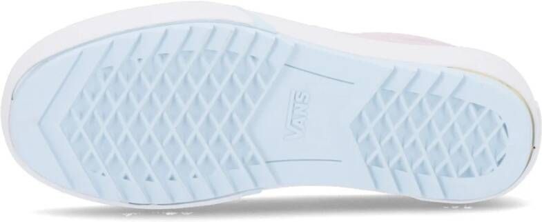 Vans Pastel Lage Sneaker met Plateau Pink Dames