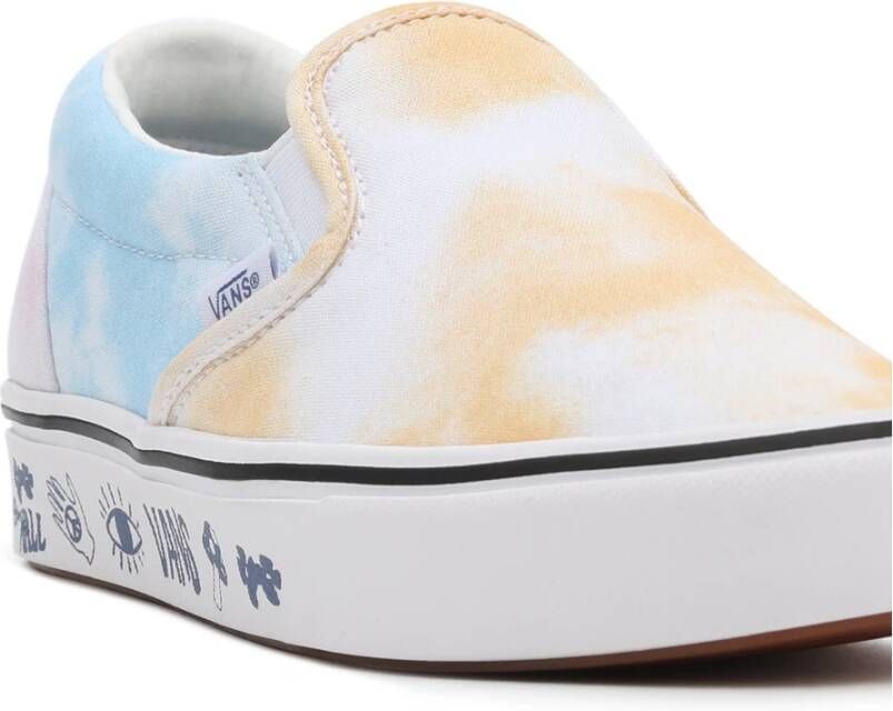 Vans Pastel Tie Dye Slip-On ComfyCush Multicolor Dames