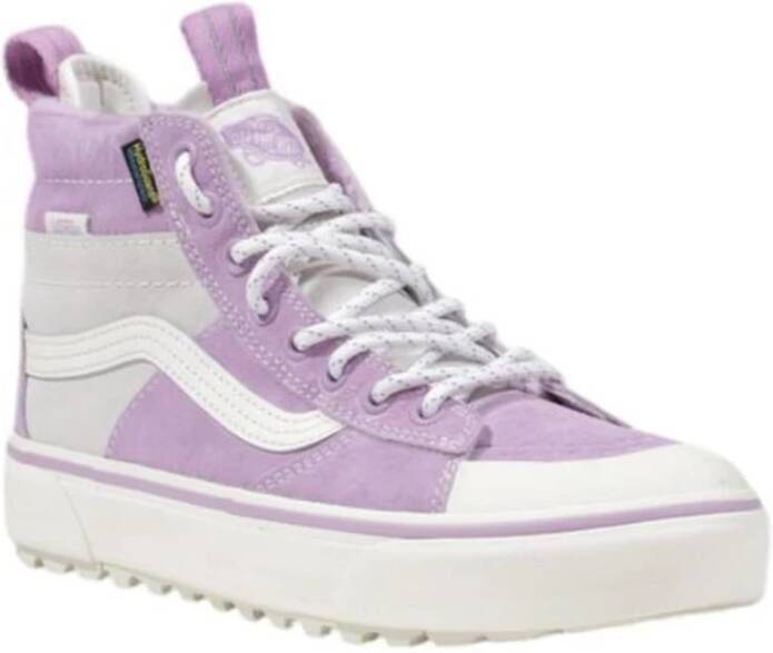 Vans Premium Leren Sneaker Collectie Purple Dames