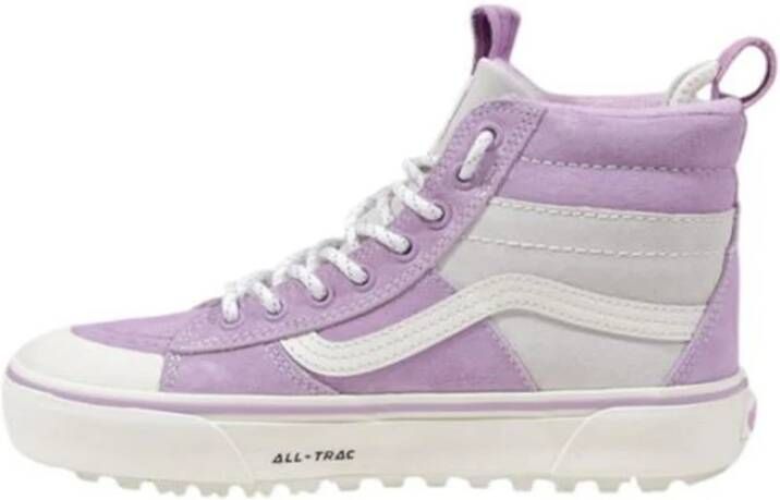 Vans Premium Leren Sneaker Collectie Purple Dames