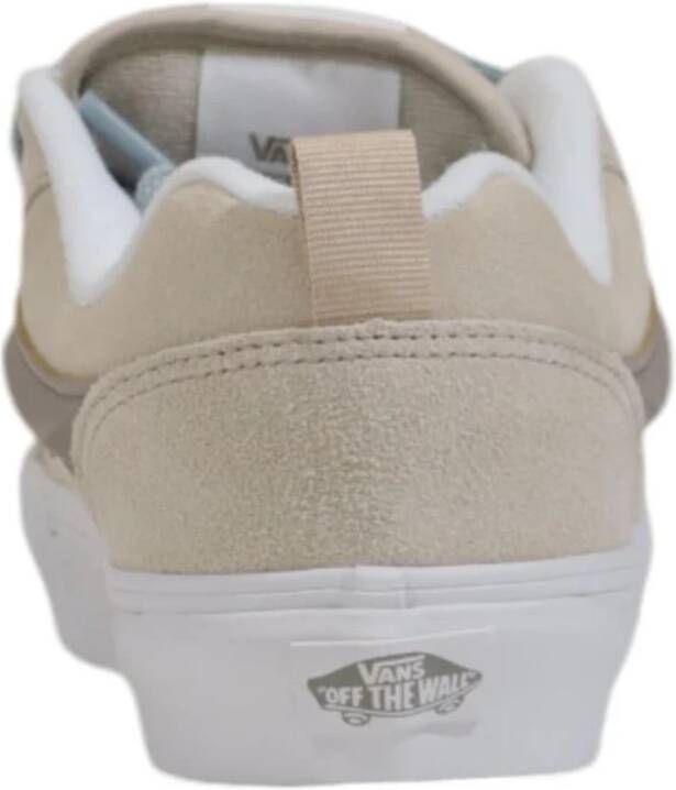 Vans Premium Leren Sneaker Dames Collectie Beige Dames