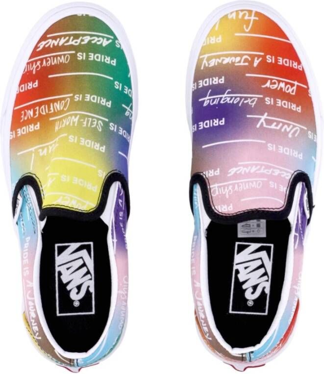 Vans Regenboog Trots Slip-on Sneaker Multicolor Heren