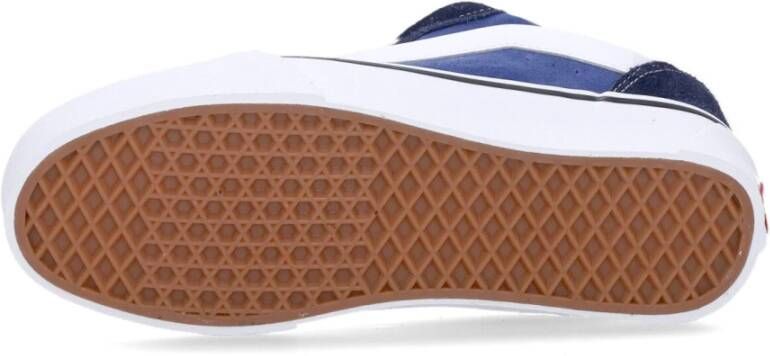 Vans Retro Lage Top Sneaker Marineblauw Wit Blue Heren