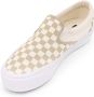 Vans Ruit Slip-On Canvas Sneakers Beige Heren - Thumbnail 5