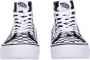 Vans Ruitpatroon Sk8-hi Dames Hoge Sneaker White Dames - Thumbnail 4