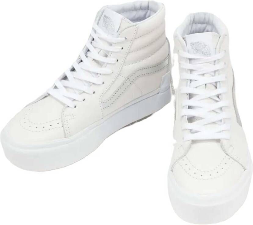 Vans Sk8-Hi Stacked Sneakers White Heren