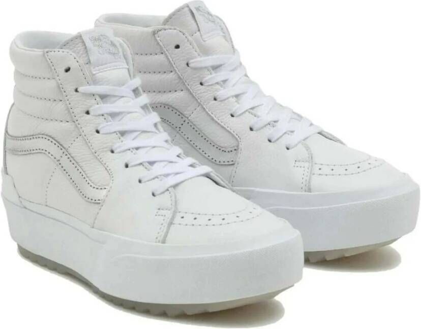 Vans Sk8-Hi Stacked Sneakers White Heren