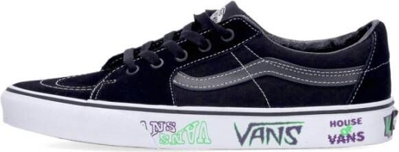 Vans Sk8-low Zwart Wit Sneaker Black Heren