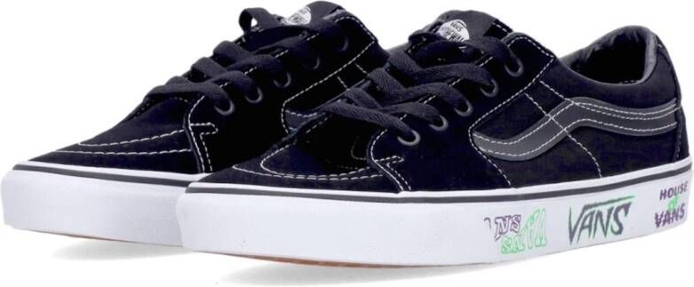 Vans Sk8-low Zwart Wit Sneaker Black Heren