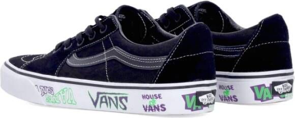 Vans Sk8-low Zwart Wit Sneaker Black Heren